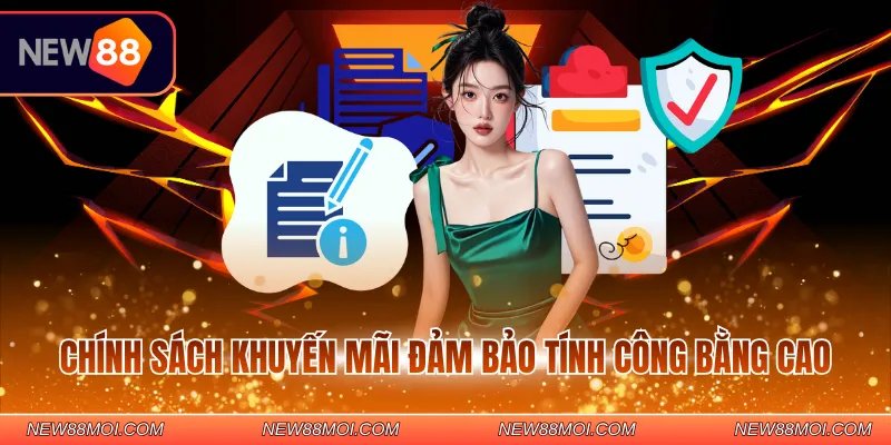Chính sách khuyến mãi đảm bảo tính công bằng cao