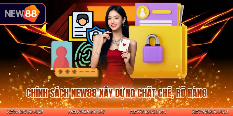Chính sách NEW88 xây dựng chặt chẽ, rõ ràng