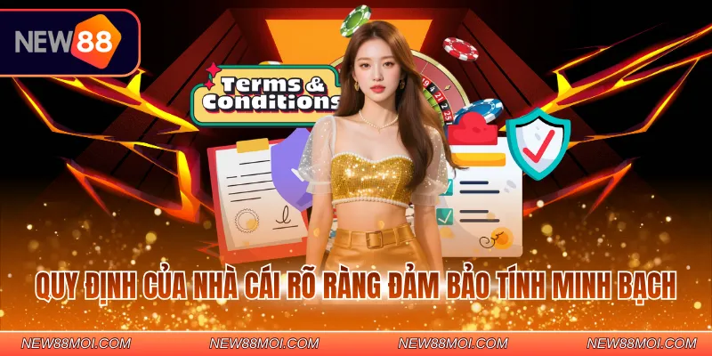 Quy định của nhà cái rõ ràng đảm bảo tính minh bạch