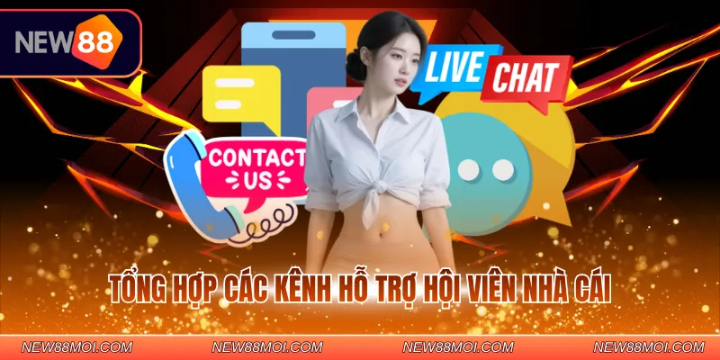 Tổng hợp các kênh hỗ trợ hội viên nhà cái